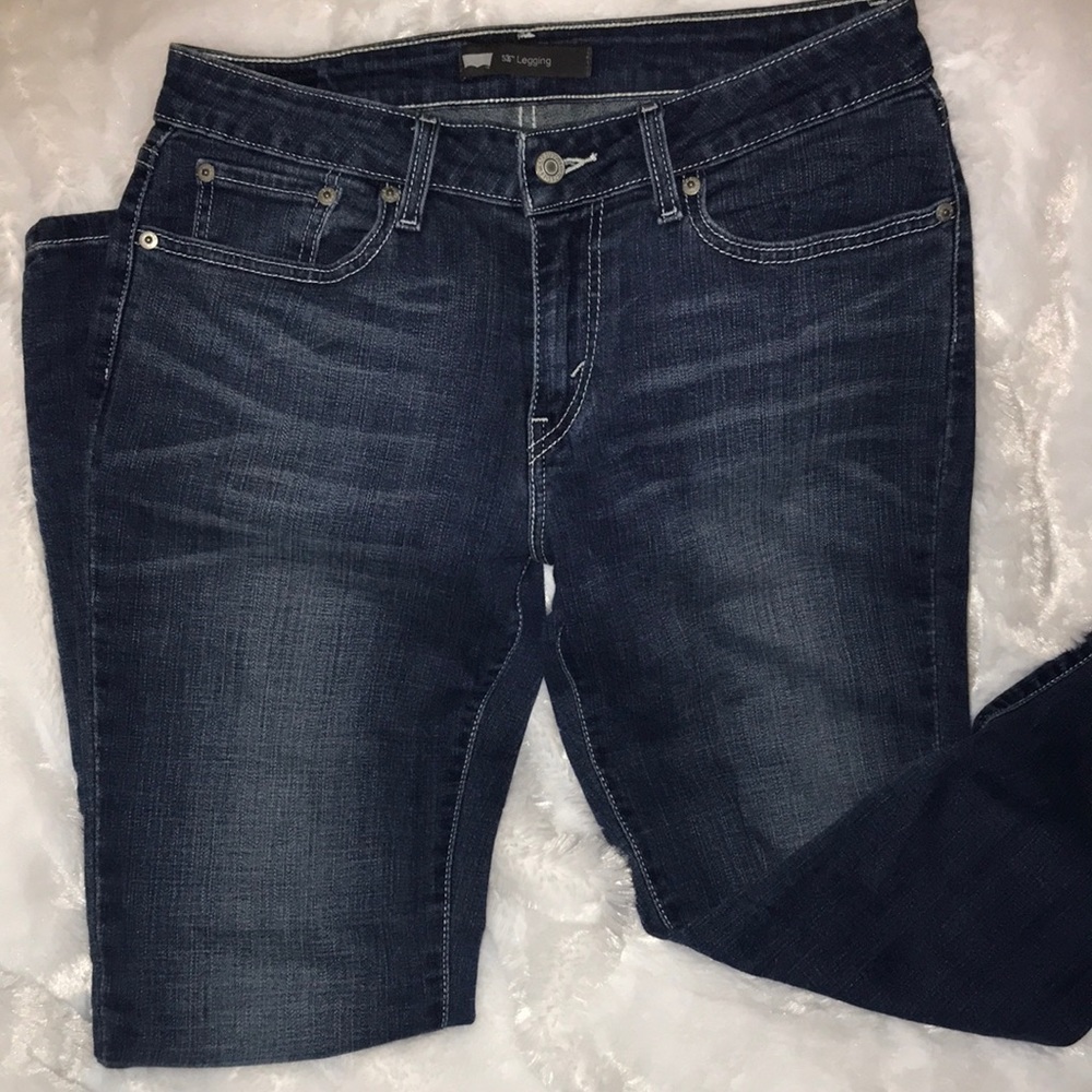 Levi's Women's Skinny Jeans - Dark Wash Blue